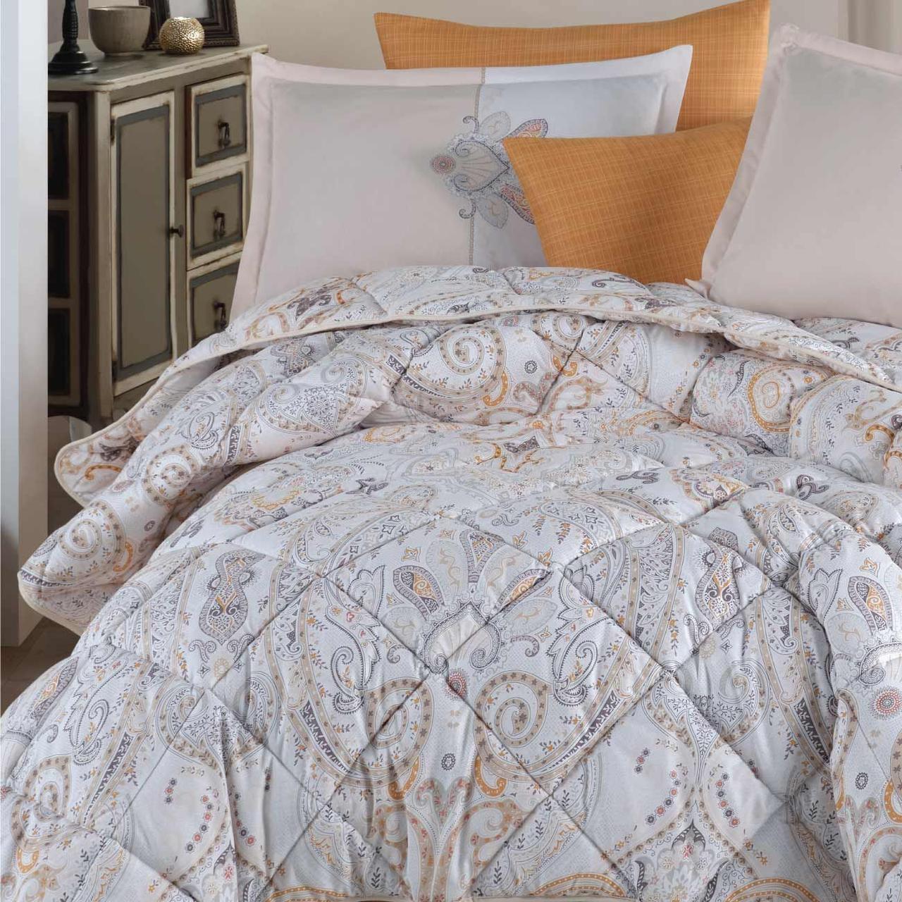 Набор постельного белья с одеялом Ранфорс Clasy GW ARAMIS 01 (2-х спальное) White Турция - фото 3 - id-p111697175