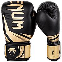 Боксерские перчатки Venum Challenger 3.0 BLK/GLD - 12 Oz