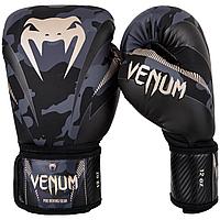 Боксерские перчатки Venum Impact DRK/Camo/SND - 10 Oz