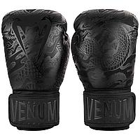 Боксерские перчатки Venum Dragon Flight BLK/BLK - 10 Oz