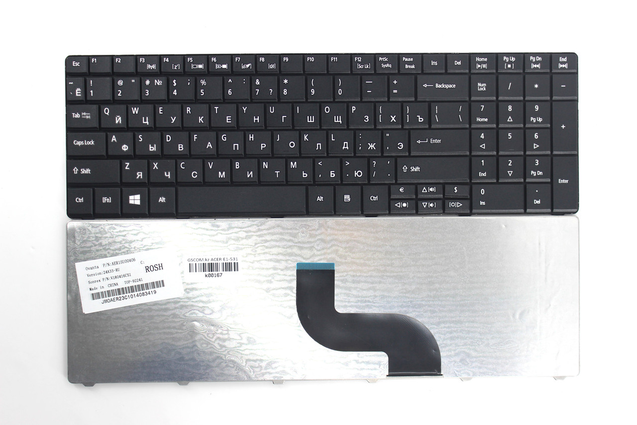 Клавиатура для ноутбука Acer Aspire E1-531, RU - фото 2 - id-p56555585