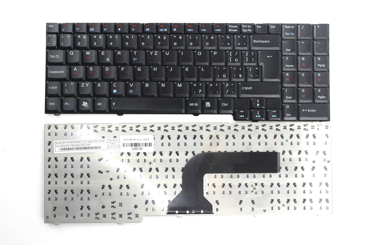 Клавиатура для Asus M50 ENG - фото 3 - id-p56478866