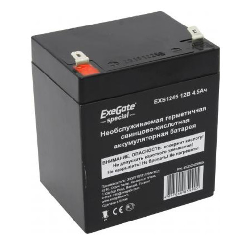 ExeGate Аккумуляторная батарея EXS1245 сменные аккумуляторы акб для ибп (ES252439RUS) - фото 1 - id-p111699495
