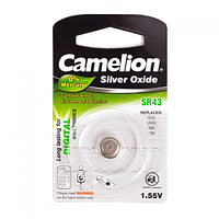 CAMELION Silver Oxide SR43-BP1 батарейка (SR43-BP1(0%HG))