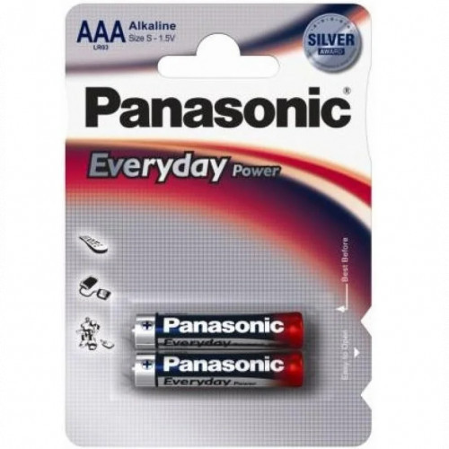 Panasonic AAA LR03EPS/2BP 1.5V батарейка (LR03EPS/2BP) - фото 1 - id-p111700050