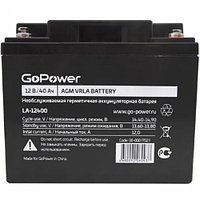 GoPower LA-12400 батарейка (00-00017021)