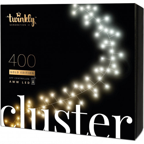 Twinkly Гирлянда Cluster 400 AWW LED (TWC400GOP-BEU) - фото 4 - id-p111699912