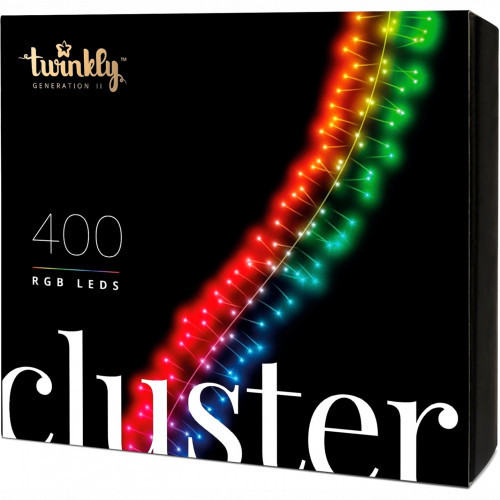 Twinkly Гирлянда Cluster 400 RGB LED (TWC400STP-BEU) - фото 6 - id-p111699913