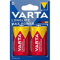 VARTA LONGLIFE MAX POWER LR20 D BL2 Alkaline 1.5V батарейка (4720101402)
