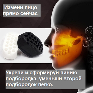 Jaw Trainer для коррекции мышц подбородка 40LB Blue, фото 2