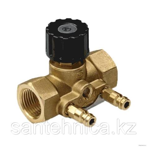 Клапан балансировочный ручной Дн 15 (1/2") Ру16 Kvs1,6 внутр. Aquasfera, фото 1