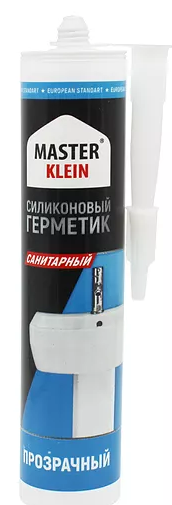 Герметик Master Klein санитарный бесцветный 280 мл - фото 1 - id-p101956562