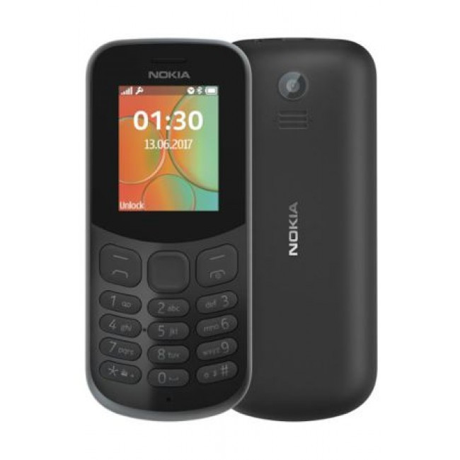 Nokia TA-1017 телефон NOKIA 130 DS 2G, BLACK - фото 1 - id-p111703390