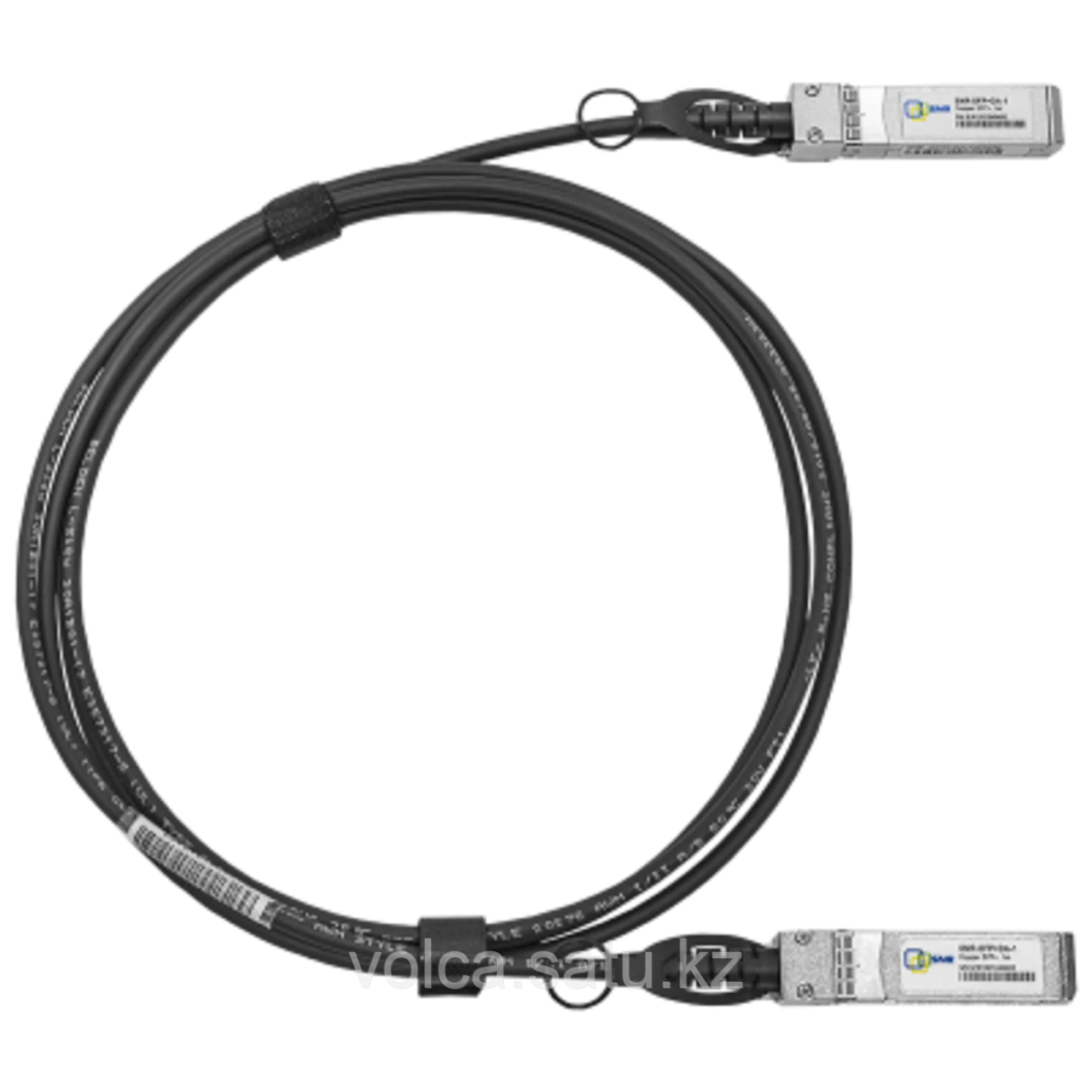 Direct Attached Twinax кабель, SFP+ 10GBASE, дальность до 2м, 30AWG - фото 1 - id-p111703538