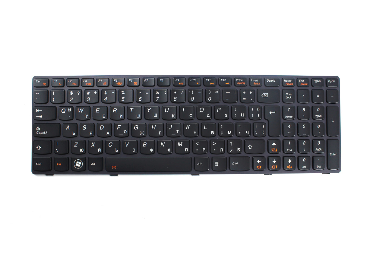 Клавиатура для Lenovo Ideapad Y580 с подсветкой RU, фото 1