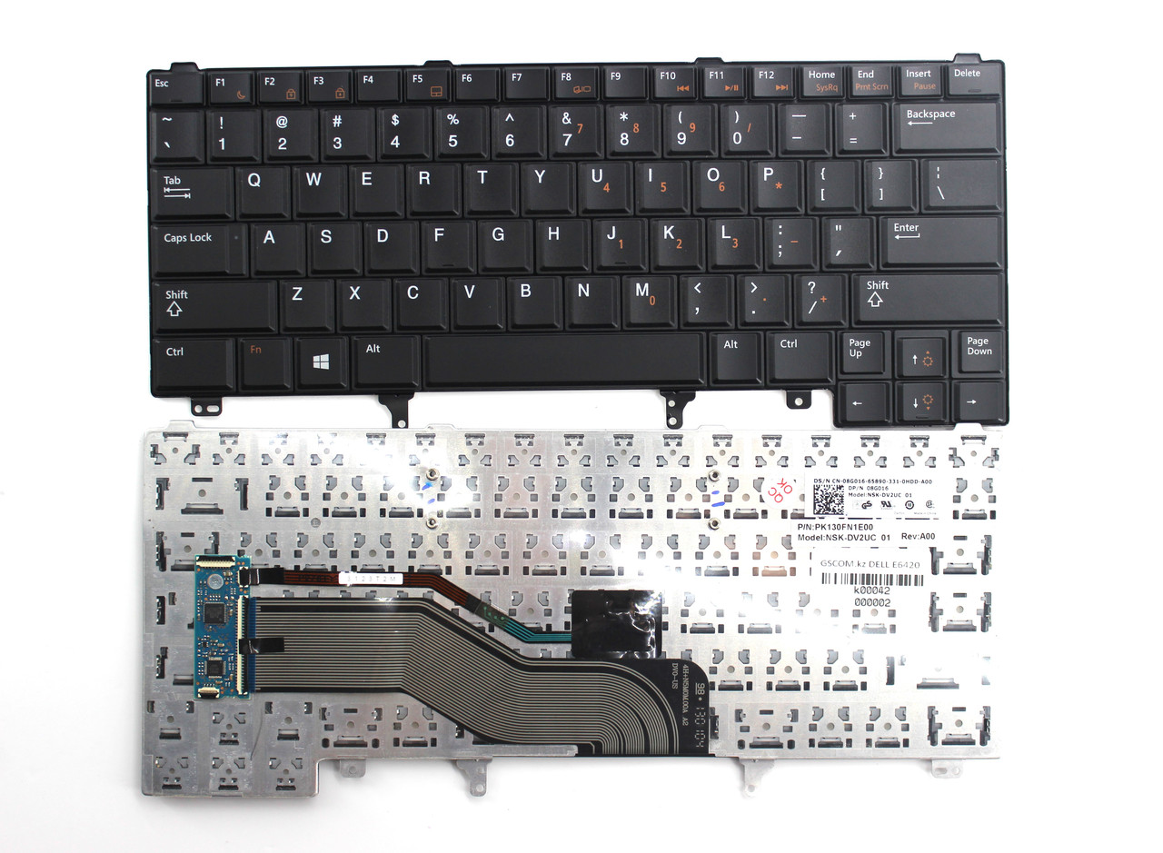 Клавиатура для ноутбука DELL Latitude E6420, ENG - фото 2 - id-p56426770