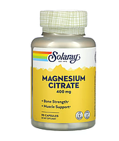 Цитрат магния Solaray, 133 мг , 90 вегетарианских капсул