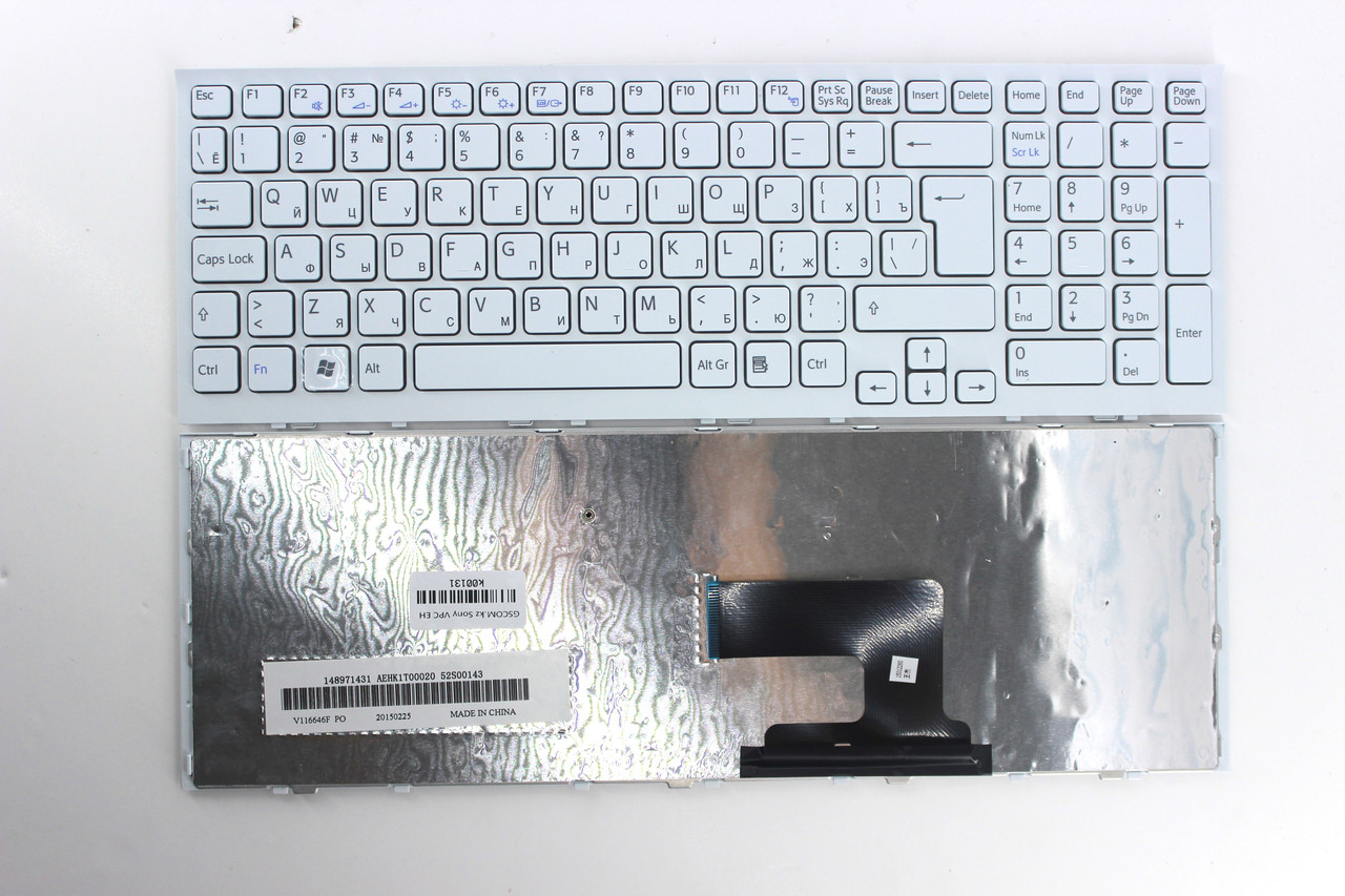 Клавиатура для ноутбука Sony Vaio VPC-EH, RU