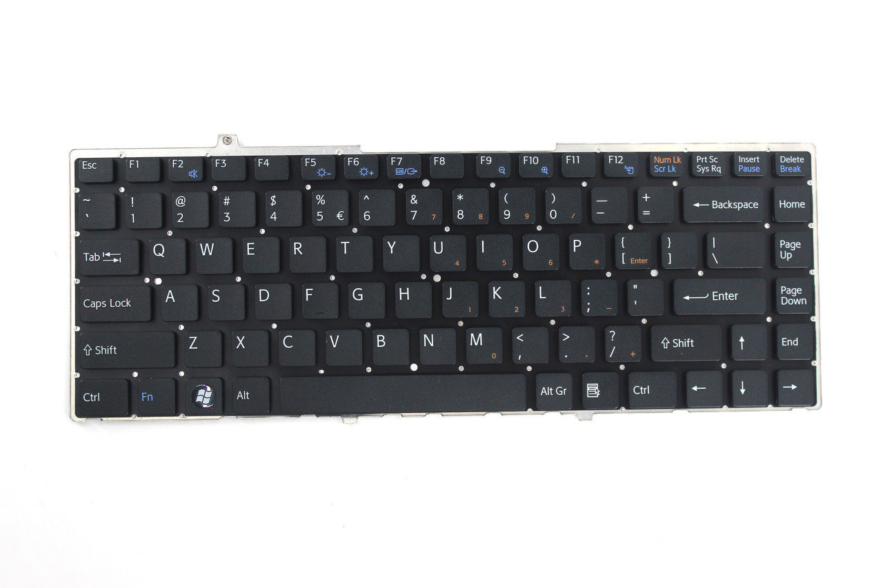 Клавиатура для ноутбука Sony Vaio VGN-FW, ENG черный