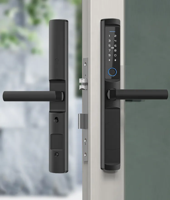 Смарт замки для алюминиевых и пластиковых дверей в Алматы от компании ...