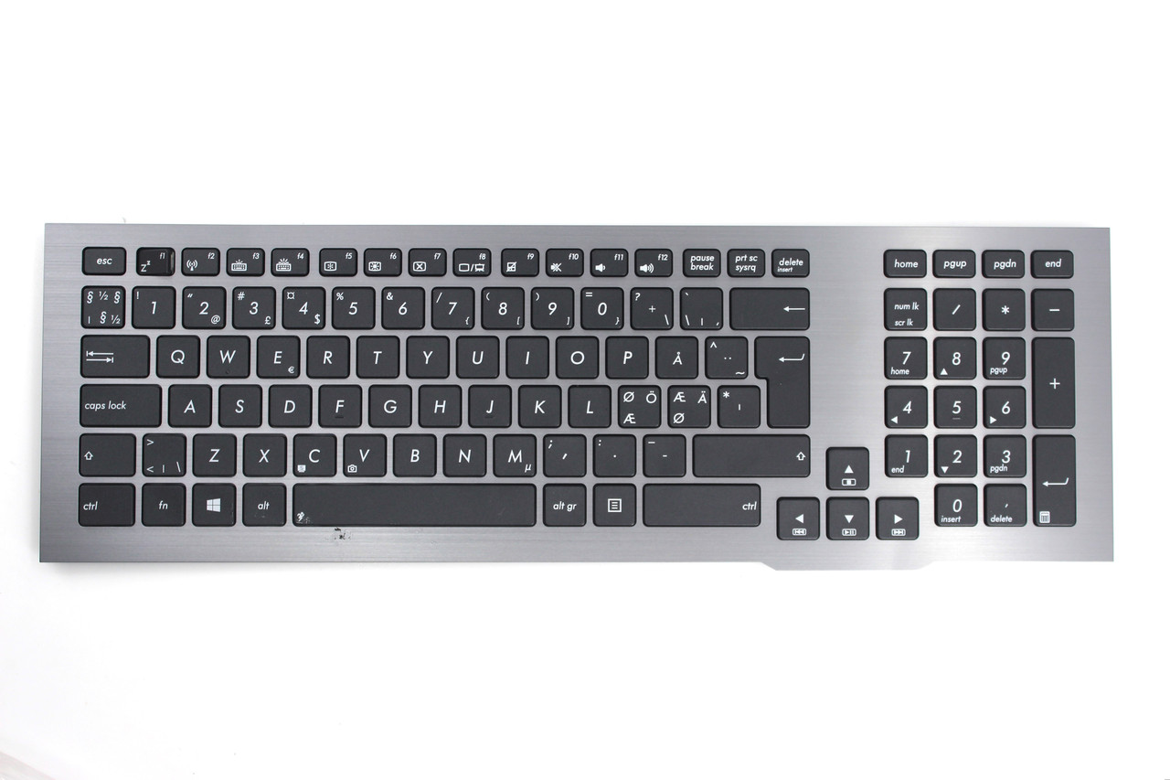 Клавиатура для ноутбука Asus ROG G75 ENG с подсветкой - фото 1 - id-p56478225