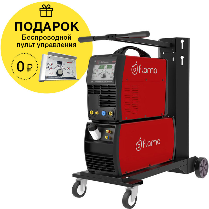 Инвертор для аргонодуговой сварки всех металлов Flama TIG 500 AC/DC PULSE - фото 1 - id-p75758803