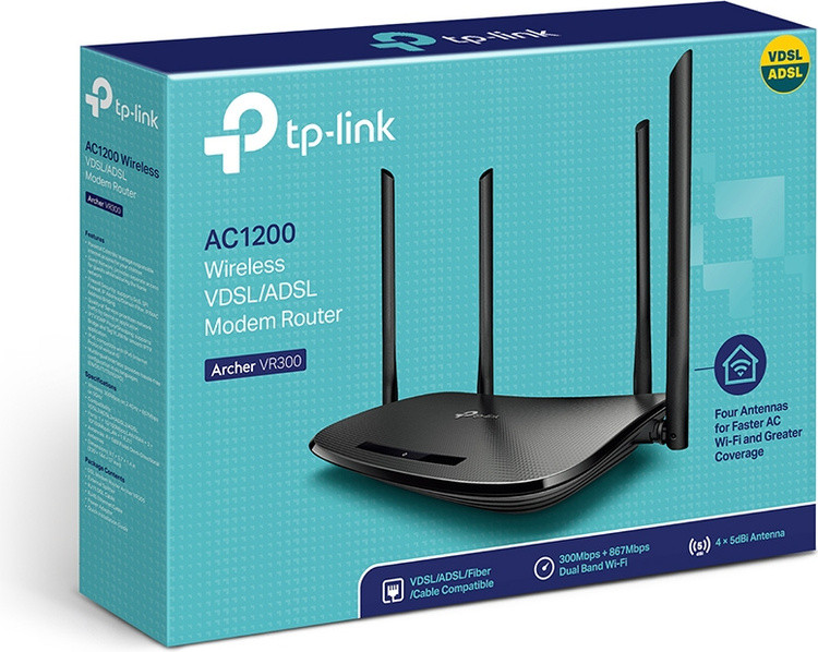 Wi-Fi роутер TP-LINK Archer VR300 - фото 4 - id-p96531669