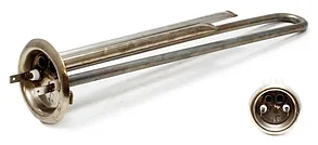 ТЭН для водонагревателя (бойлера) Thermex 1300W 230V, Ø64мм, анод M4, L310мм, RF AISI, нержавейка, Thermowatt