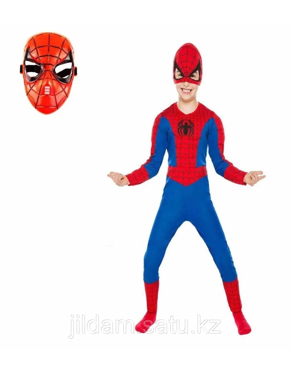 Карнавальный Костюм "Человек паук" размеры до 10 лет - фото 1 - id-p105485063