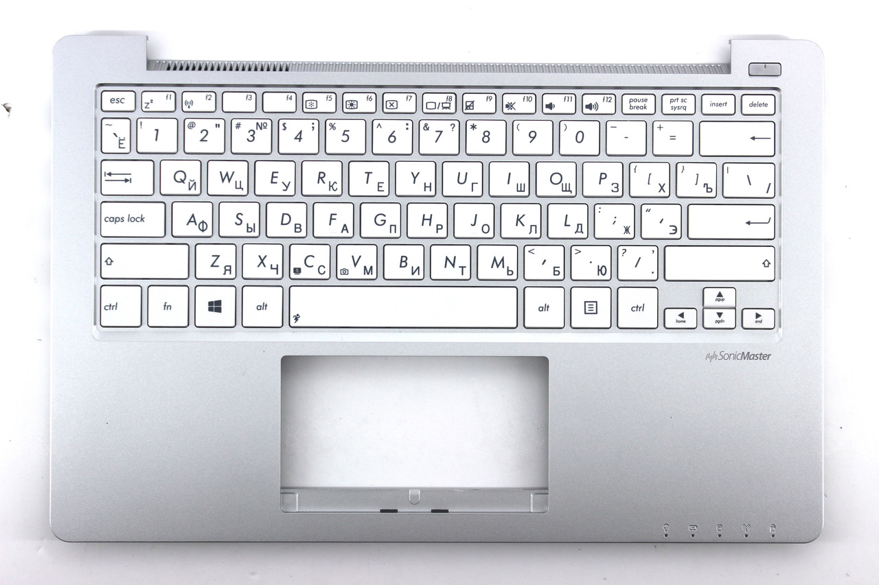 Корпус для ноутбука Asus X201, C, ТопКейс с клавиатурой, фото 1