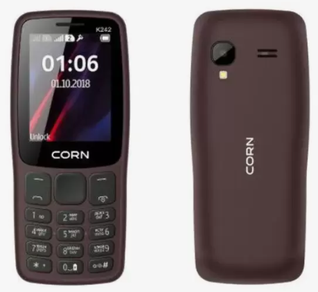 Мобильный Телефон CORN M242 Черный, синий, коричневый - фото 1 - id-p111705161