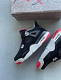 Кроссовки Nike Air Jordan 4 Retro  Премиум Качество, фото 7