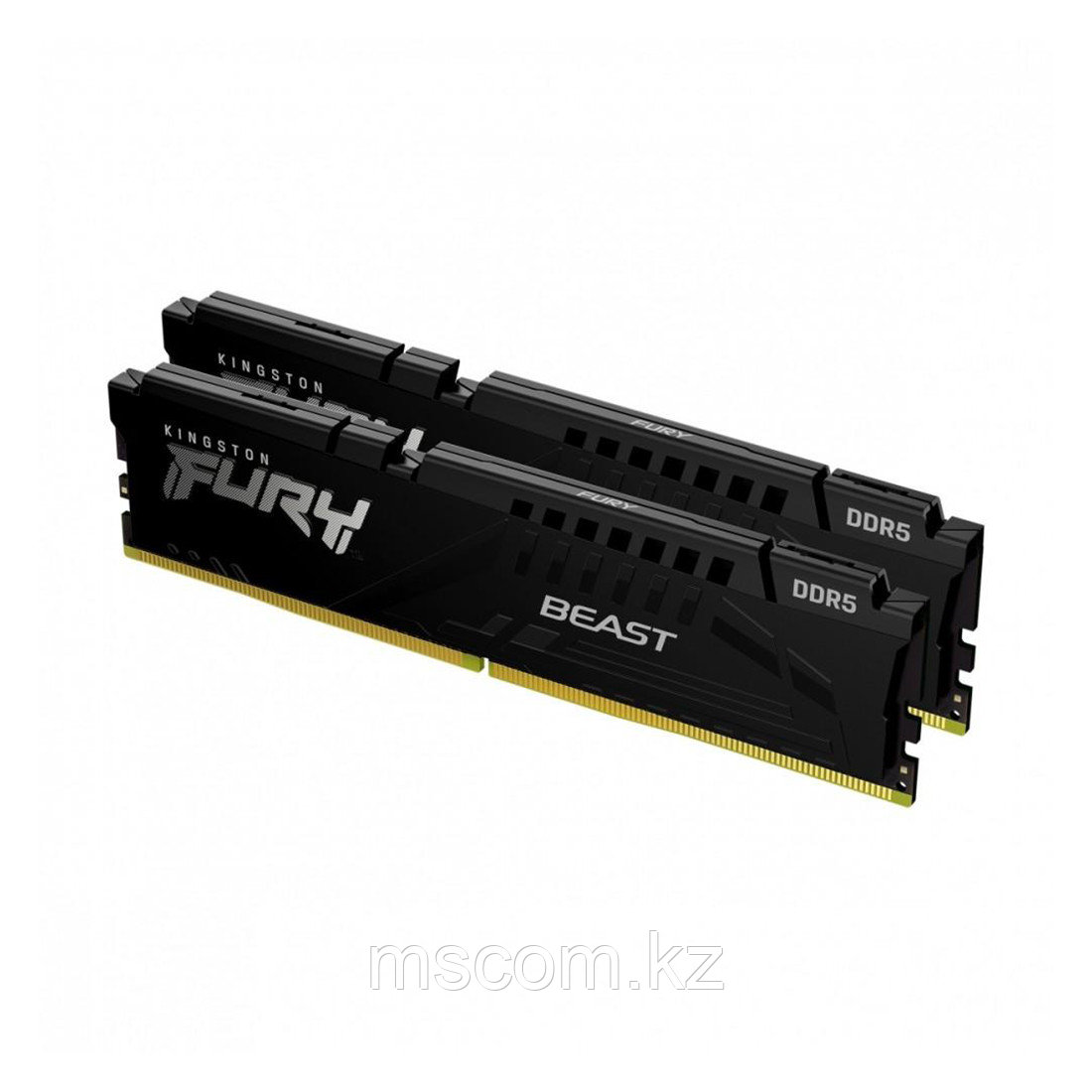 Комплект модулей памяти Kingston FURY Beast KF552C40BBK2-16 DDR5 16GB (Kit 2x8GB) 5200MHz - фото 1 - id-p111705786