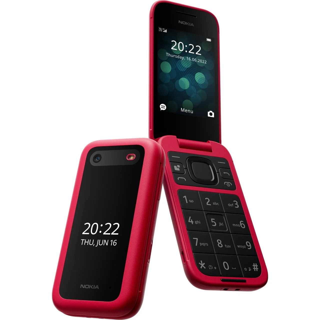 Nokia TA-1469 телефон NOKIA 2660 DS 4G RED - фото 1 - id-p111708642