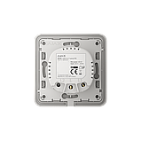Умный двухклавишный выключатель Ajax LightSwitch (2-gang) черный, фото 3