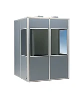 Аренда напольной кабины переводчика (евростандарт / еврокабина / будка переводчика)