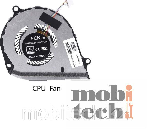 Системы охлаждения вентиляторы HP 15-DS 15-DR HP Envy X360 15-DS 15-DR L53541-001 CPU 4-pin 5v Кулер FAN