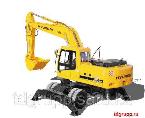 Запчасти для экскаватора Hyundai R200W-7