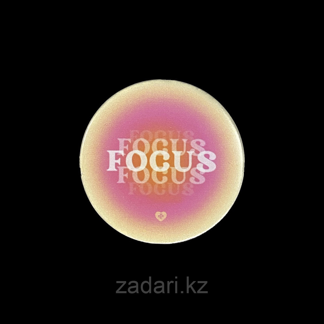 Значки «Focus» жестяной