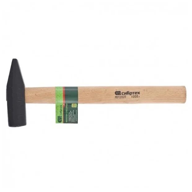 Молоток слесарный Сибртех 1000гр(1кг) 10222, фото 1