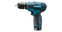 Аккумуляторная дрель-шуруповёрт Makita DF330DWLE