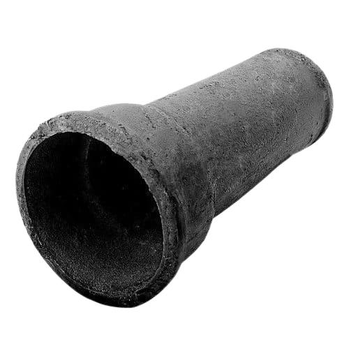 Чугунный канализационный патрубок с хвостовиком Dу 100 200 мм - фото 1 - id-p111716695