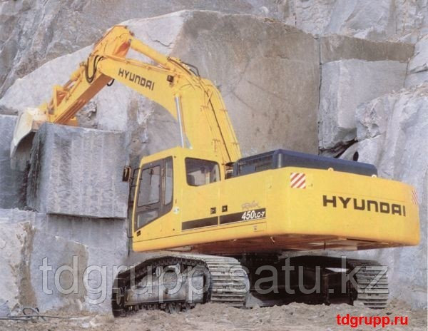Запчасти на экскаватор Hyundai (Хундай) R450LC-7, R450LC-7A
