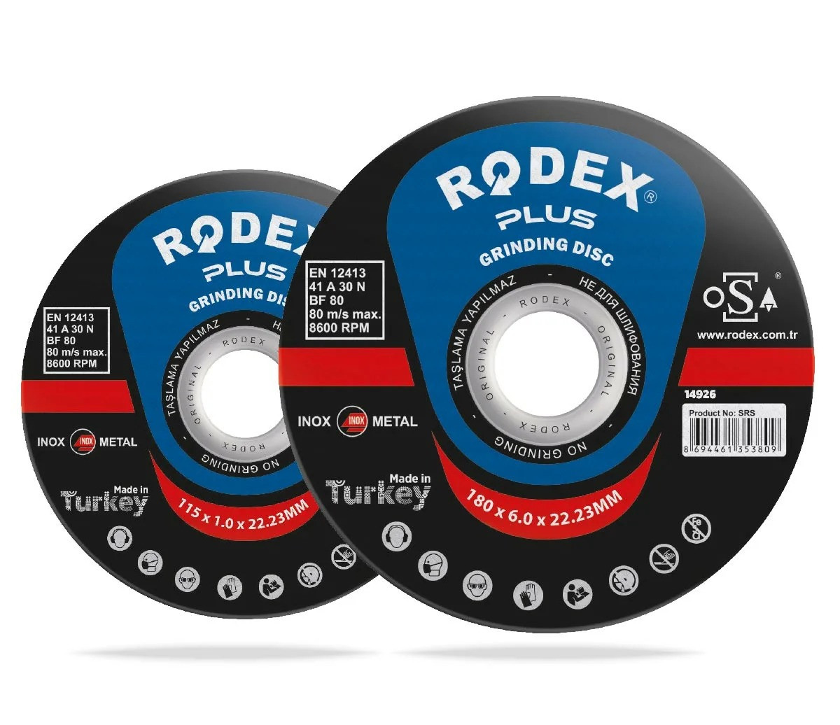 Диск Отрезной по Металлу RODEX 150x1,6x22