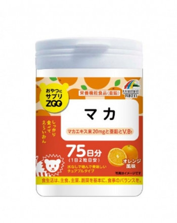 Мака со вкусом Апельсина на 75 дней Япония, UNIMAT RIKEN ZOO - фото 1 - id-p111719445