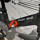 Облегченный Детский двухколесный велосипед "Prego".12" колеса. Алюминиевый. С боковыми колесиками. Черный., фото 2