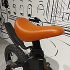 Облегченный Детский двухколесный велосипед "Prego".12" колеса. Алюминиевый. С боковыми колесиками. Черный., фото 3