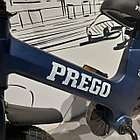 Облегченный Детский двухколесный велосипед "Prego" Версия 2.14" колеса. Алюминиевый. С колесиками. Синий.., фото 2