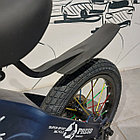 Облегченный Детский двухколесный велосипед "Prego" Версия 2.14" колеса. Алюминиевый. С колесиками. Синий.., фото 4