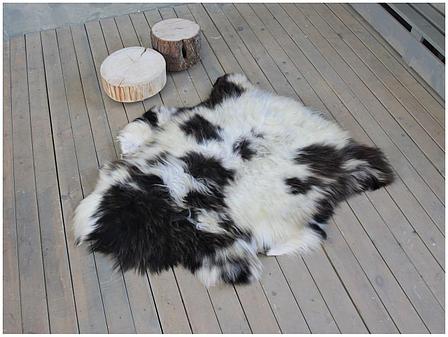 Шкура сибирской овцы Shkura-Dekor пятнистая, фото 2